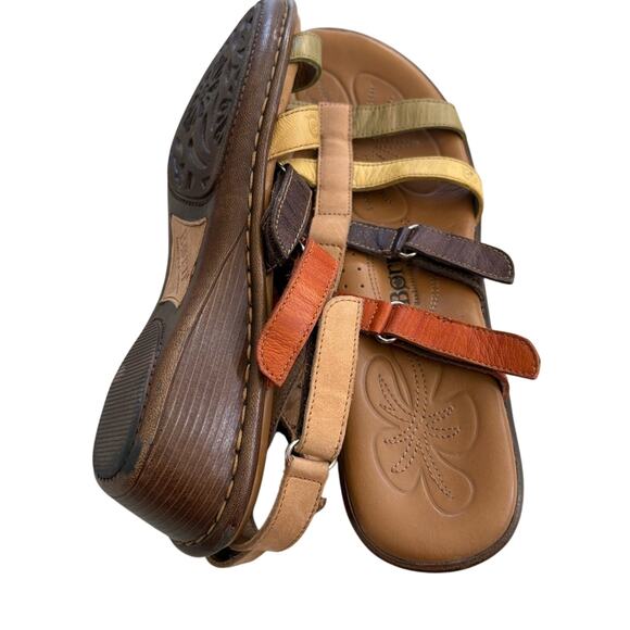 Born Women’s Multicolor Strappy Leather Sandals - Picture 5 of 5